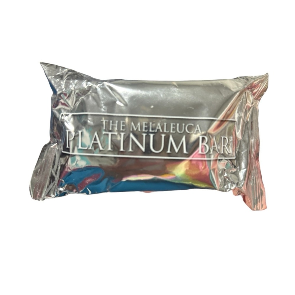 NEW, Sealed  Melaleuca " The Platinum Bar" Natural Bath Soap 4.5‎ oz Bar